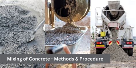 Mixing of Concrete – Methods And Procedure|Batching Of Concrete | Water cement ratio, Ready ...