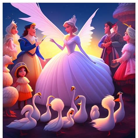 helpful-dog640: The fairy tale The Wild Swans. Princess Eliza. Eleven ...