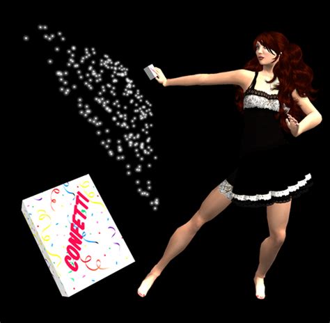 Second Life Marketplace - Simple Confetti Thrower COPY & TRANS