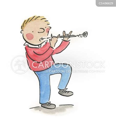 Oboe Players Cartoons and Comics - funny pictures from CartoonStock