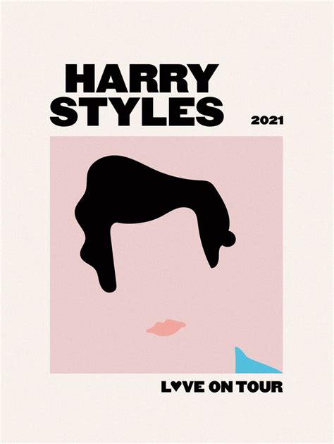 Harry Styles Print Love On Tour Poster Digital Download | Harry styles poster, Tour posters ...