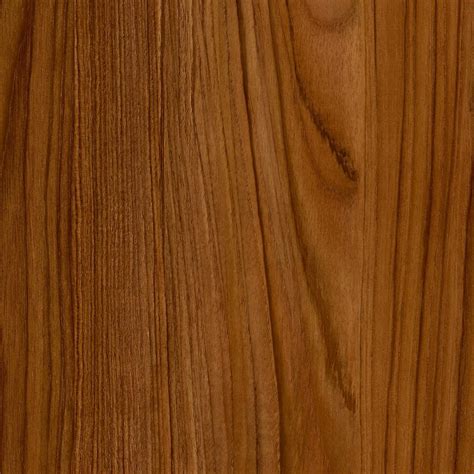 TrafficMASTER Allure 6 in. x 36 in. Teak Luxury Vinyl Plank Flooring (24 sq. ft. / case)-53712 ...