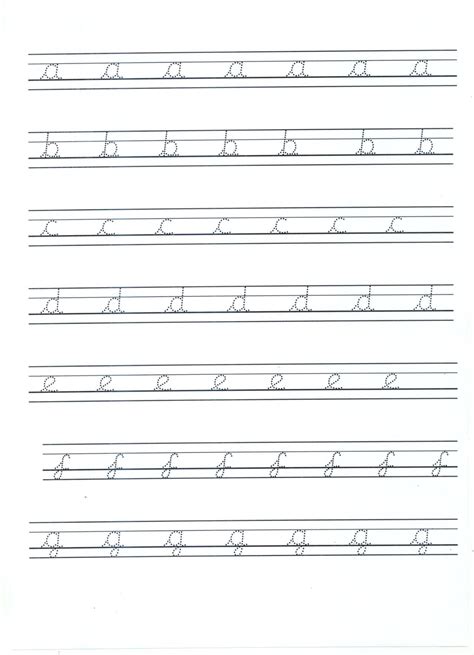 English Cursive Writing Practice Worksheet Pdf - Google Search A0E