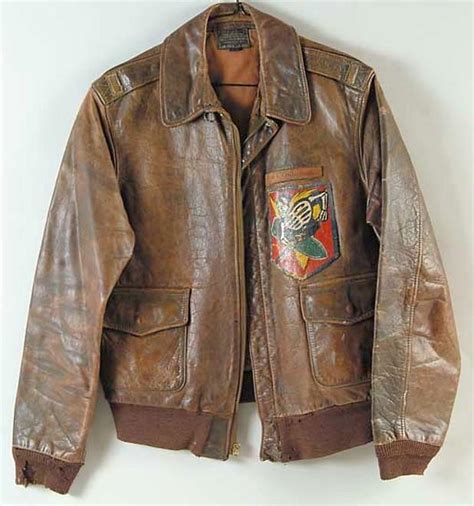 Uniform; Korean War Era, USAF, Flight Jacket, A-2, Painted Leather ...