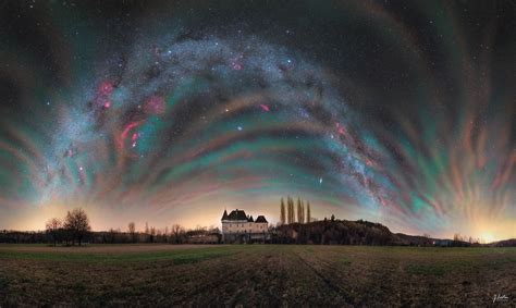 9 - SCIENCE - JoanMira: ASTRONOMY - Airglow Sky over France