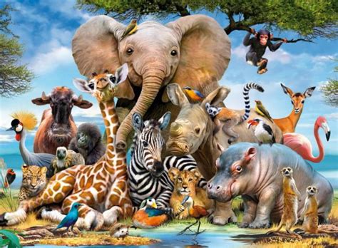 Ravensburger Favourite Wild Animals 300 XXL Piece Jigsaw Puzzle