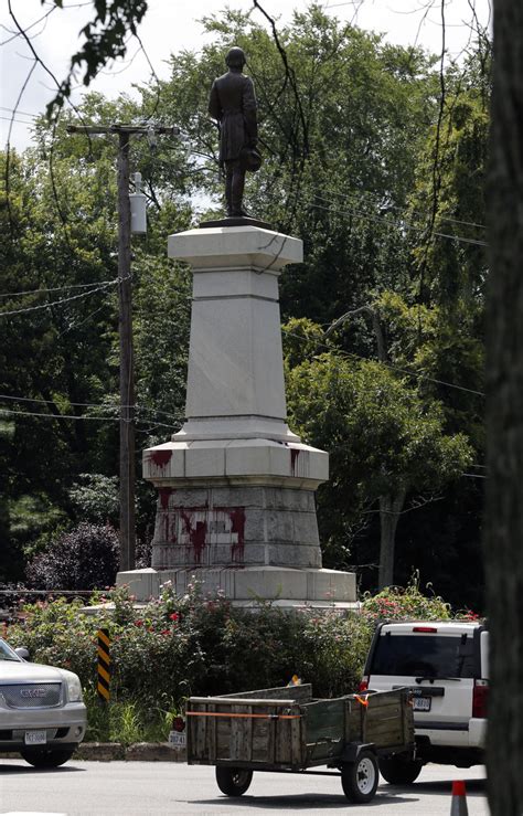 Police say A.P. Hill monument in Richmond vandalized | Crime News ...