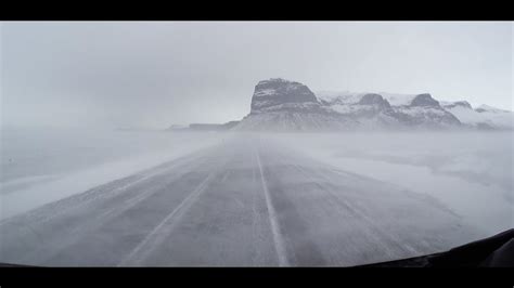 Iceland Ring Road Winter Driving - YouTube