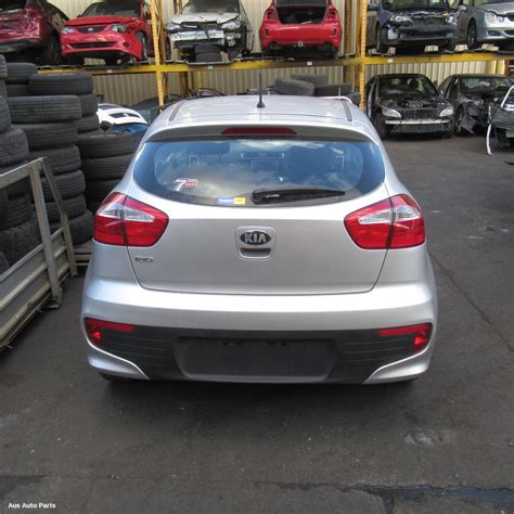 #136214, Used bumper rear for 2016 Rio| ub, 3dr/5dr hatch, 11/14-11/16