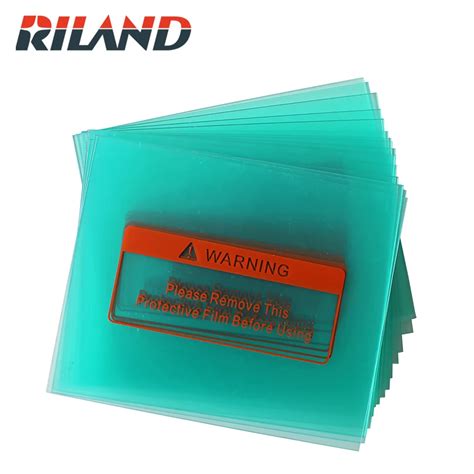 RILAND 114*95MM Welding Glass Filter Plastic Cover PC Protectors Plate ...