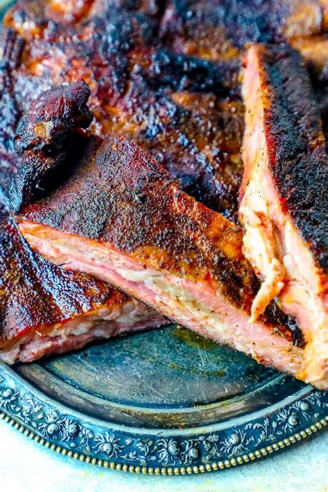 The Best Smoked Pork Ribs Recipe Ever ⋆ Sweet C's Designs | Smoked pork ...