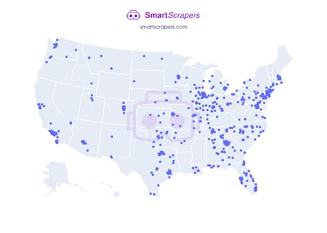 Numbers of AMC Theatres in United States | SmartScrapers