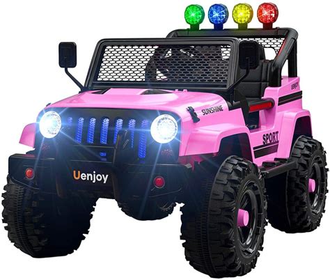 Uenjoy Ride On Jeep Review - 12v with Remote Control (Pink)