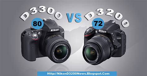 Compare Nikon D3200 vs D3300 Which One To Buy! - Nikon D3200 News