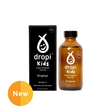 Pure Icelandic Cod Liver Oil | Clean Fish Oil | Dropi