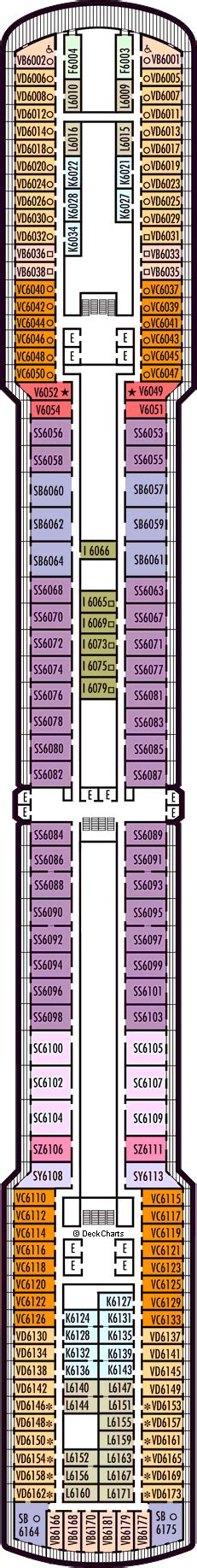 Holland America Eurodam Deck Plans: Ship Layout, Staterooms & Map - Cruise Critic