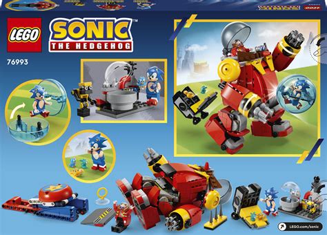 LEGO Sonic the Hedgehog Sonic vs. Dr. Eggman's Death Egg Robot (76993) Officially Revealed - The ...