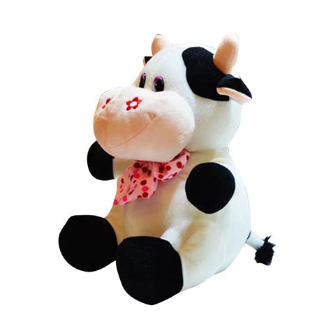 Large Cow Kid Plush Toys Pillow Simulation Stuffed Animals Soft Toy ...