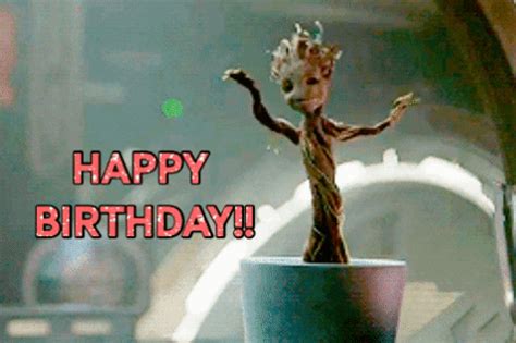 Birthday Groot GIFs - Get the best GIF on GIPHY