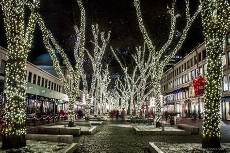 Boston - Faneuil Hall Quincy Market at Christmas | Robert Gillis New ...