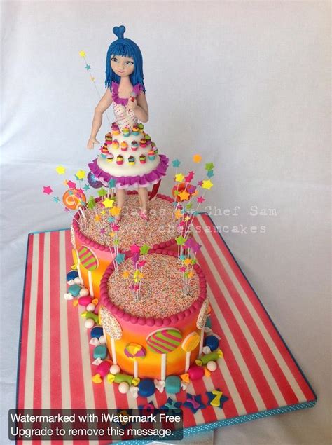 Katy Perry cake - Decorated Cake by chefsam - CakesDecor