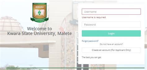 KWASU Login Portal For Fresh & Returning Applicants (2023)