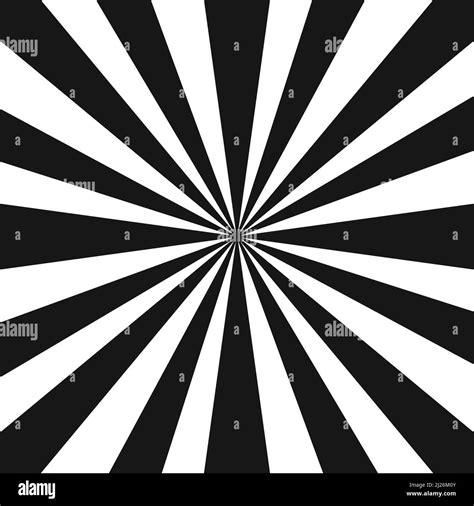 Retro stripe burst background. Black ray beam Stock Vector Image & Art - Alamy