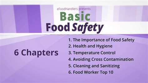 Basic Food Safety: Introduction (English) | สรุปข้อมูลที่สมบูรณ์ที่สุดเกี่ยวกับอาหาร ปลอดภัย ppt