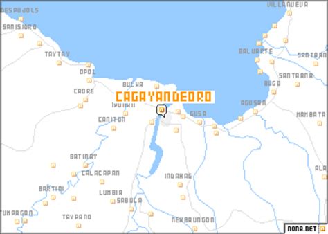 Cagayan de Oro (Philippines) map - nona.net