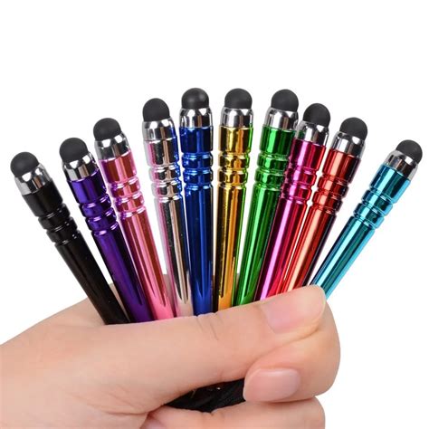 20PCS Mobile Phone Stylus Short Touch Screen Pen for IPhone 7 Plus 6 6s ...