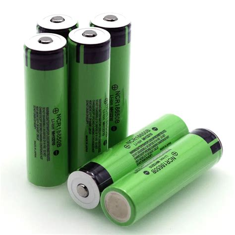 New Original 18650 3.7 v 3400 mah Lithium Rechargeable Battery NCR18650B with Pointed(No PCB ...