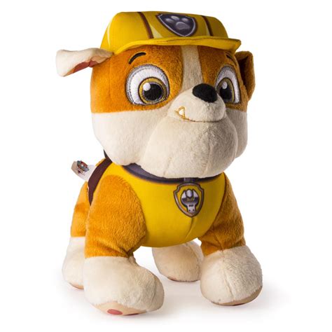 PAW Patrol, Basic 10” Plush, Rubble | PAW Patrol