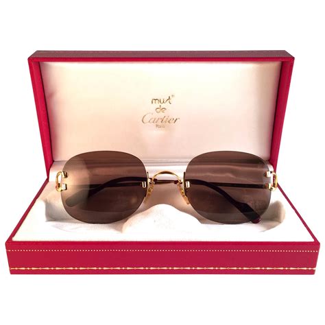 Cartier Men's 18K Gold Frame Glasses at 1stDibs | 18k gold glasses ...