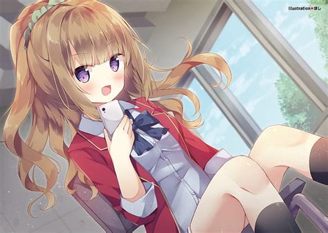 1600x900px | free download | HD wallpaper: Anime, Classroom of the Elite, Kei Karuizawa ...