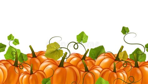 Pumpkin Clipart Border