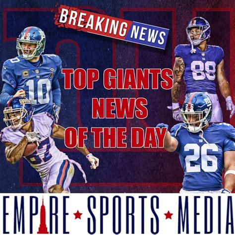 New York Giants: Top News 6/6 – A quarterback battle has begun