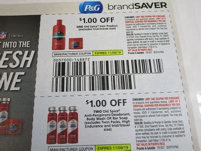 15 Coupons $1/1 Old Spice Hair Product + $1/2 Old Spice Anti Perspirant Deodorant Body Wash or ...