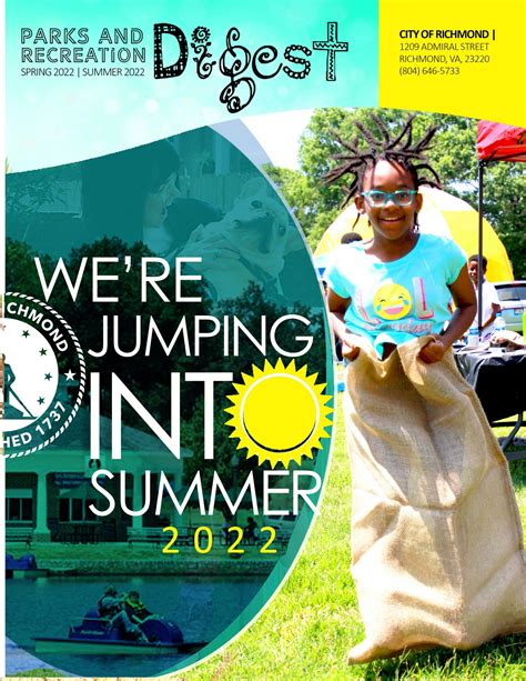 Parks and Recreation Digest - Summer 2022 by rvaparksandrec - Issuu