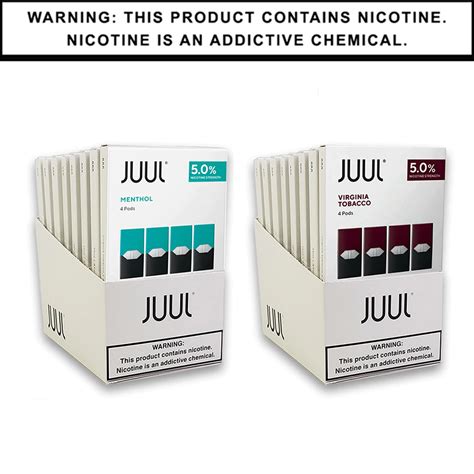 JUUL Pods Wholesale 5% 4-Pack & Display of 8 - HS Wholesale