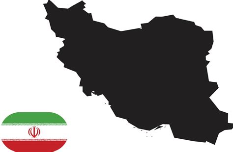 map and flag of Iran 11175834 Vector Art at Vecteezy