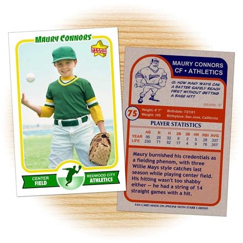 Custom Baseball Cards Template – Atlantaauctionco.com