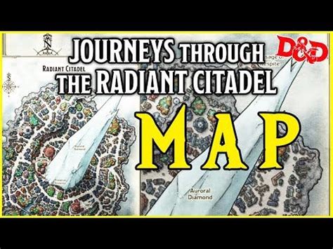 Radiant Citadel Map for Journeys Through the Radiant Citadel for Dungeon... | Dungeons and ...