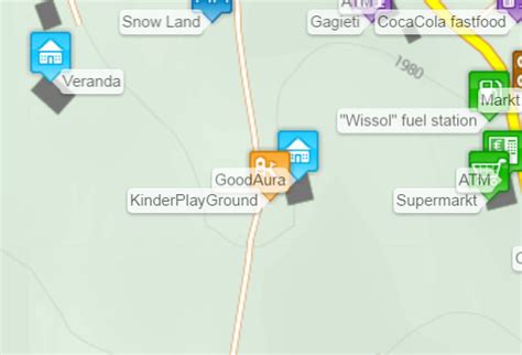 Gudauri / Piste and ski lifts map of Gudauri