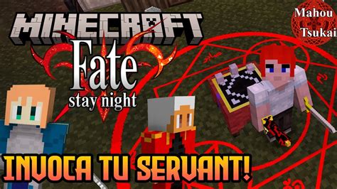 『REVIEW』MOD DE FATE STAY NIGHT Y MAHOU TSUKAI EN MINECRAFT! - YouTube