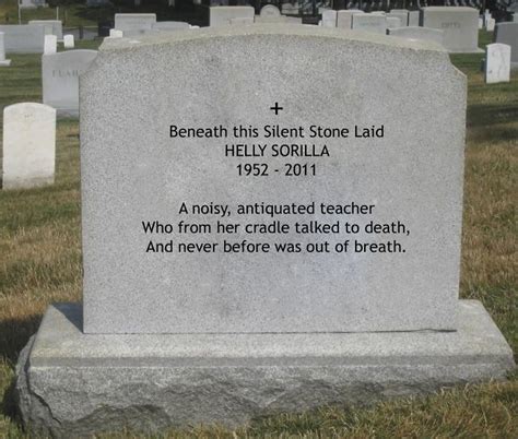 Funny Headstone Quotes - ShortQuotes.cc