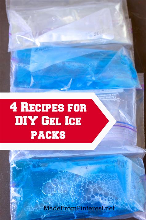 DIY Gel Ice Packs - TGIF - This Grandma is Fun