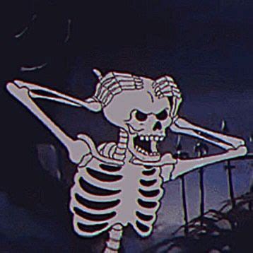 Skeleton | Vintage cartoon, Halloween icons, Profile picture