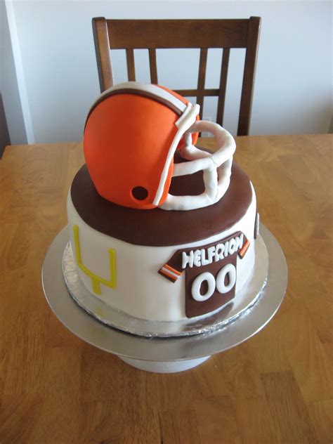 Sweet Cakes DC: Cleveland Browns Cake