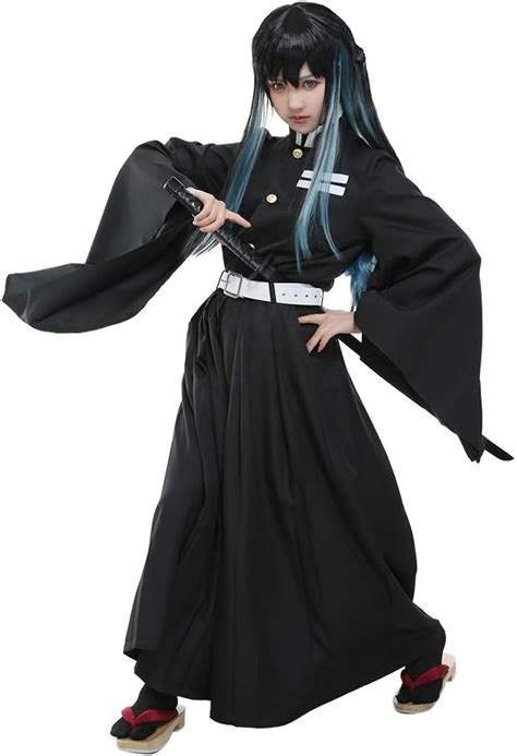 miccostumes Mens Mist Pillar Muichiro Tokito Cosplay Costume Uniforms ...