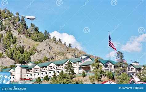 Keystone South Dakota Recreation Center Editorial Photo - Image of ...